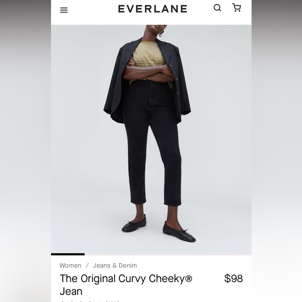Everlane The 90’s Cheeky Ankle Jean